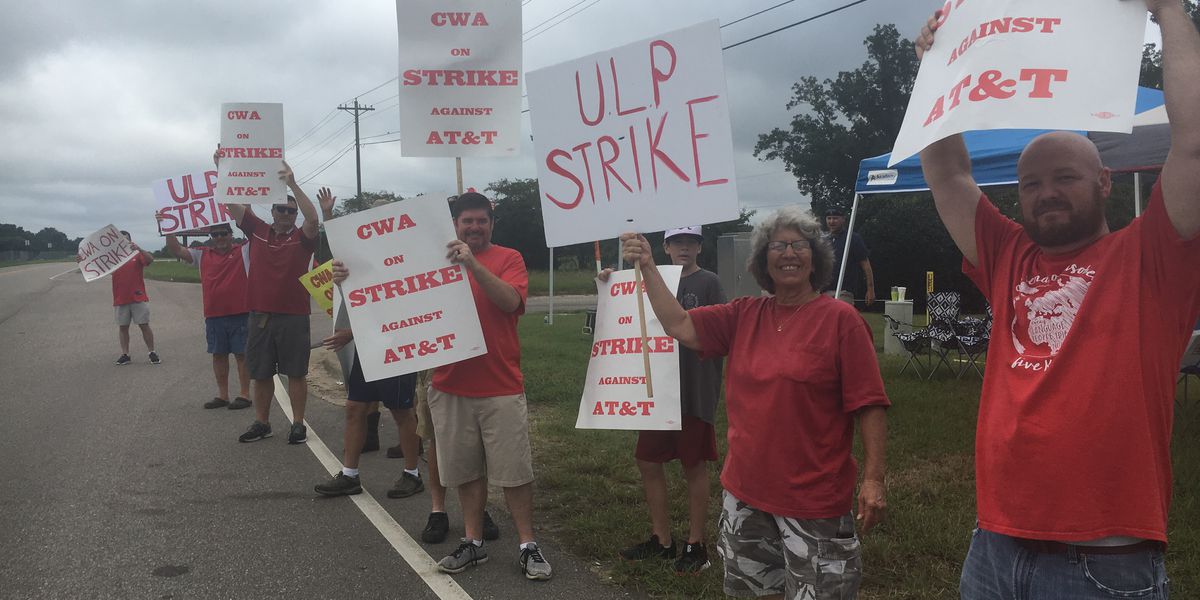 AT&T Strike - Lawyers, Guns & Money