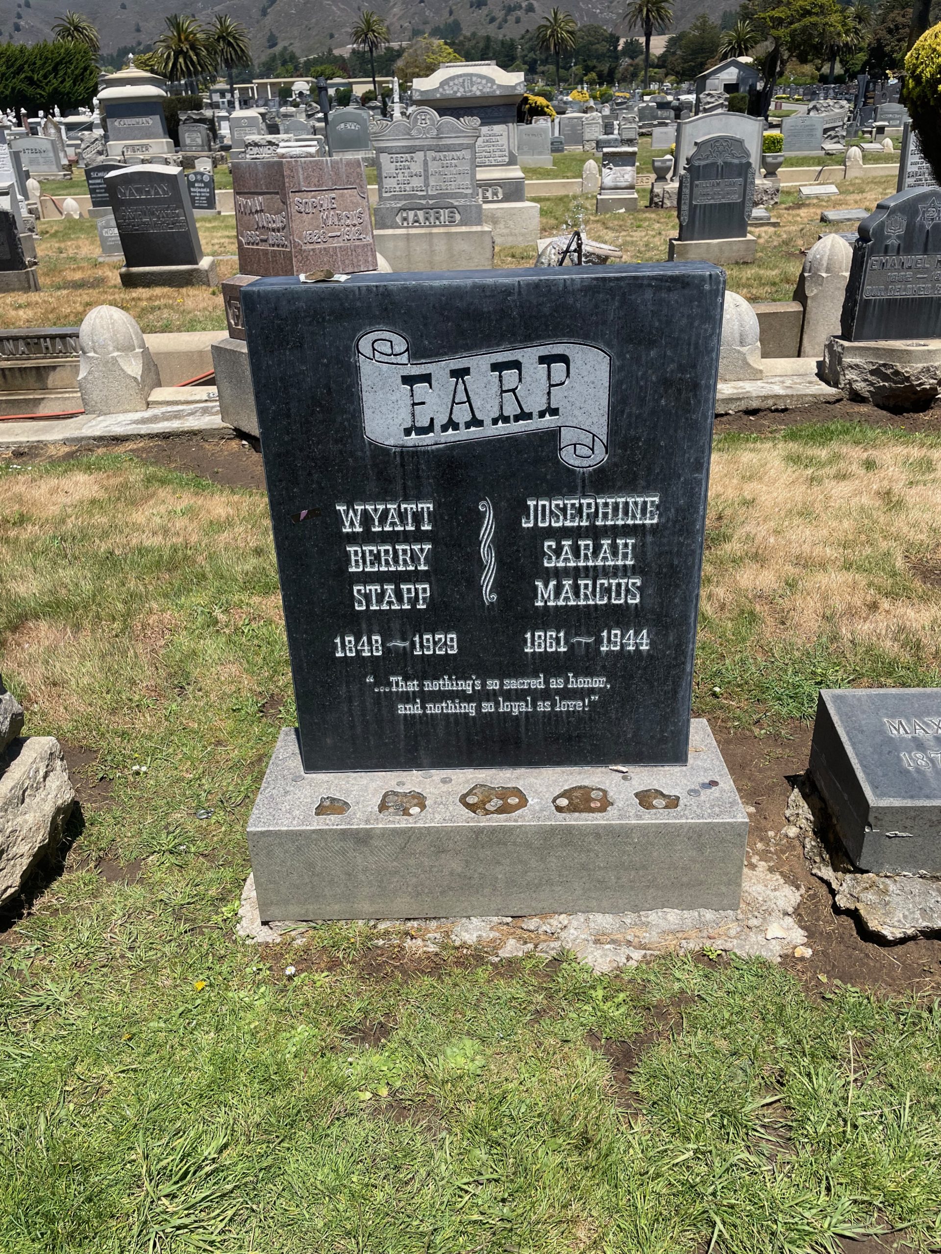 Erik Visits an American Grave, Part 1,038 - Lawyers, Guns & Money