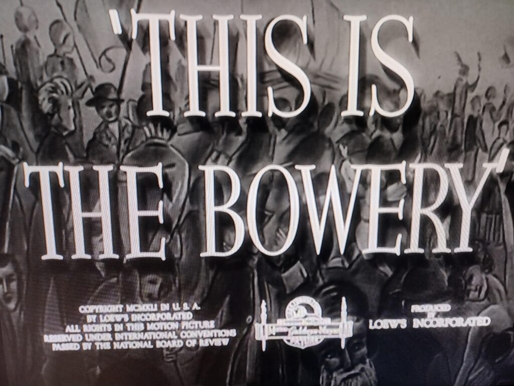 LGM Film Club, Part 512: This is the Bowery img